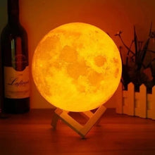 16 In 1 High Quality Led Moon Light Lamp With Stand – Mind Glowing 3d Lamp – Bedroom Led Bed Lamp Desk Lamp – Moonlight Sensation Home Decor | Led Moon Light With 15cm Size