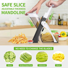 Mandoline Vegetable Cutter Chopper Adjustable Multi-function Vertical Vegetable Cutter