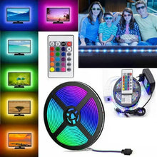 New Rgb Led Strip 10 Meter Top Quality With Remote And 12v Power Supply (multicolor)