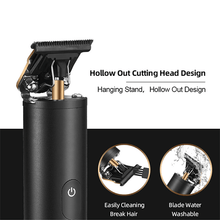 Nikai Professional Hair Trimmer Nk-2598 Hair Trimmer Machine For Men | Men Hair Trimmer | Metal Body | Golden Color ( Original )